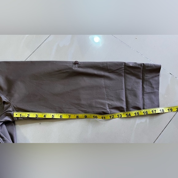 CHICO’S Dark Olive Green Women’s Plus Size 3 Blouse  Button Can Be Worn Folded - Picture 10 of 16